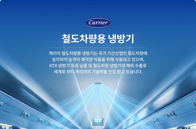 철도차량용 냉방기